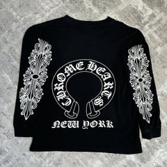 Chrome Hearts New York Exclusive Long Sleeve Pocket Tee Shirt