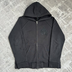 Chrome Hearts Paper Jam Triple Cross Zip Up Hoodie