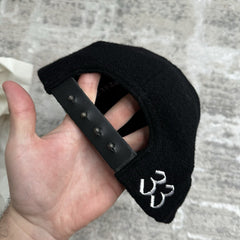 Chrome Hearts Wool Leather Strap Hat ‘black’