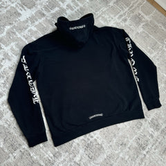 Chrome Hearts Vertical Sleeve Logo Pullover Hoodie