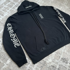 Chrome Hearts Vertical Sleeve Logo Pullover Hoodie