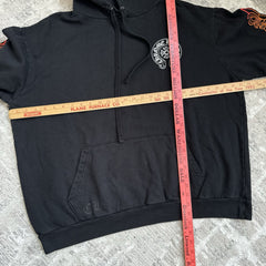 Chrome Hearts Gradient Floral Sleeve Pullover Hoodie