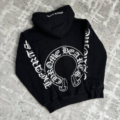 Chrome Hearts Thermal Horseshoe Dagger Zip Up Hoodie