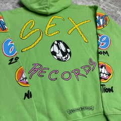 Chrome Hearts Matty Boy Sex Records Pullover Hoodie