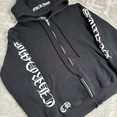 Chrome Hearts Thermal Horseshoe Dagger Zip Up Hoodie