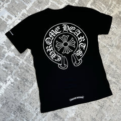 Chrome Hearts Horseshoe Short Sleeve Pocket Tee Shirt