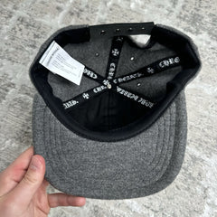 Chrome Hearts Wool Leather Strap Hat ‘grey’