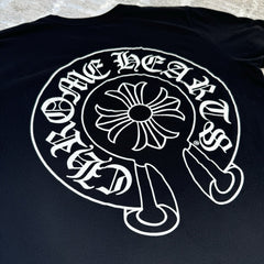 Chrome Hearts Horseshoe Short Sleeve Pocket Tee Shirt