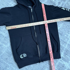 Chrome Hearts Thermal Horseshoe Dagger Zip Up Hoodie
