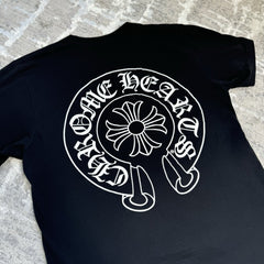Chrome Hearts Horseshoe Short Sleeve Pocket Tee Shirt