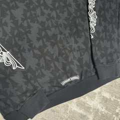 Chrome Hearts Cemetery Cross Zip Up Hoodie