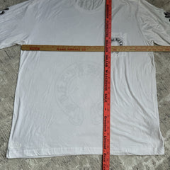 Chrome Hearts Floral Horseshoe Long Sleeve Pocket Tee Shirt