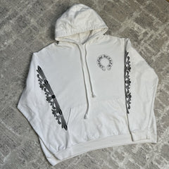 Chrome Hearts Floral Horseshoe Pullover Hoodie
