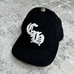 Chrome Hearts Wool Leather Strap Hat ‘black’