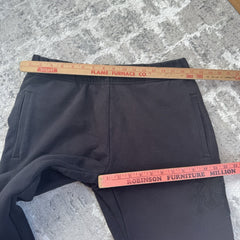 Chrome Hearts Paperjam Leather Triple Cross Patch Sweatpants