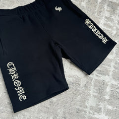 Chrome Hearts SLO Ride Embroidered Shorts