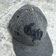 Chrome Hearts Wool Leather Strap Hat ‘grey’