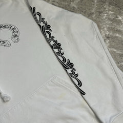 Chrome Hearts Floral Horseshoe Pullover Hoodie