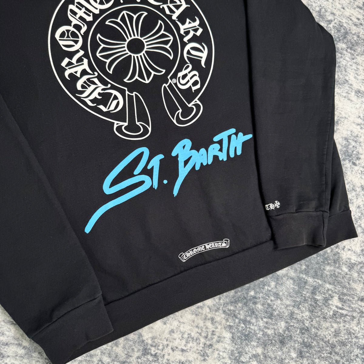 Chrome hearts st Barths horseshoe zip up hoodie - Million Dollar Streetwear