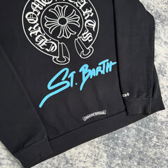 Chrome hearts st Barths horseshoe zip up hoodie - Million Dollar Streetwear