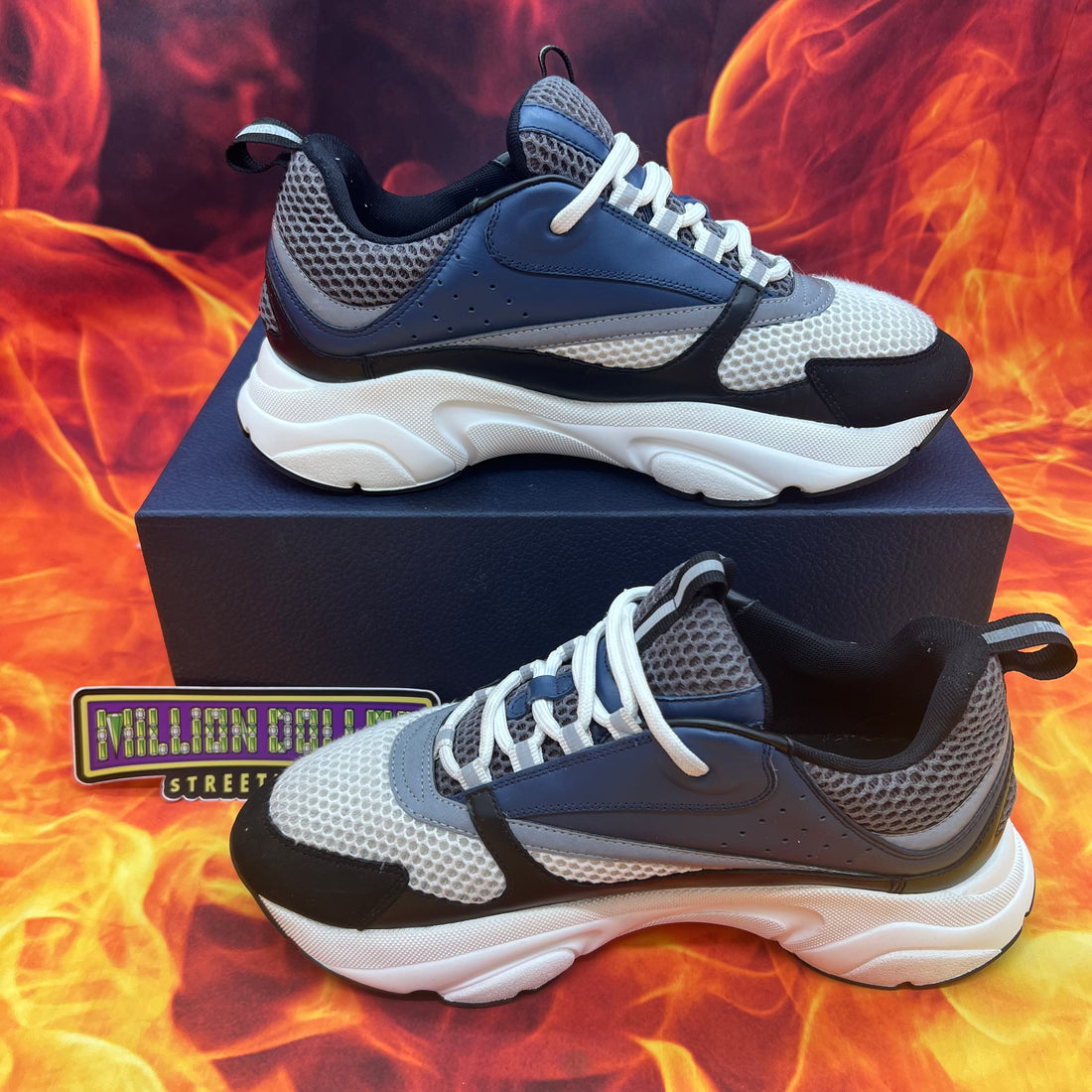Dior b22 sneaker ‘blue grey’- 9M/42EU