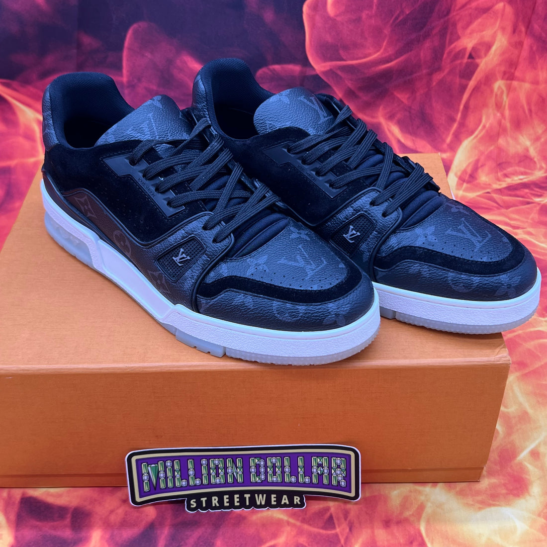Louis Vuitton trainer low monogram- 7.5M