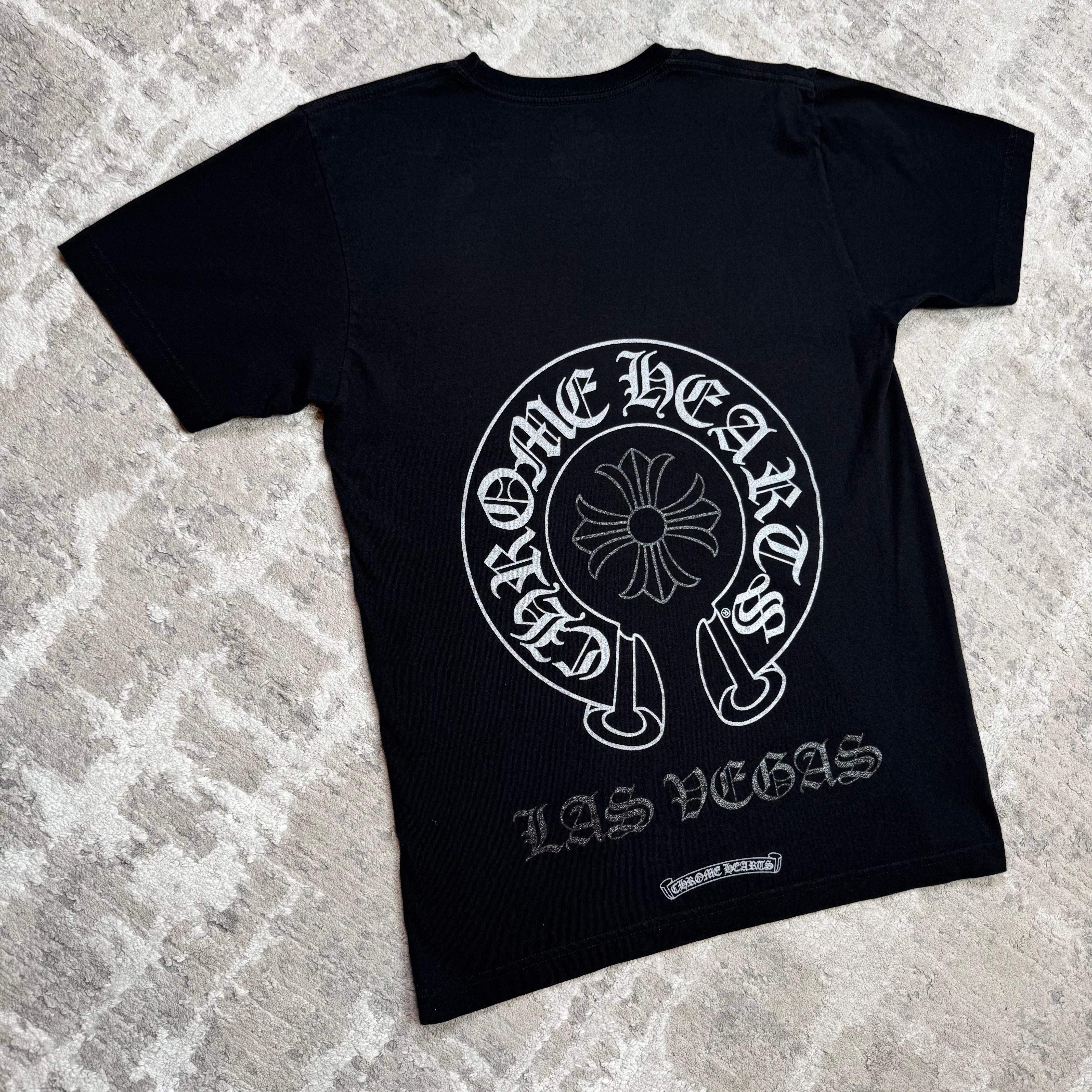Chrome hearts Las Vegas horseshoe tee shirt