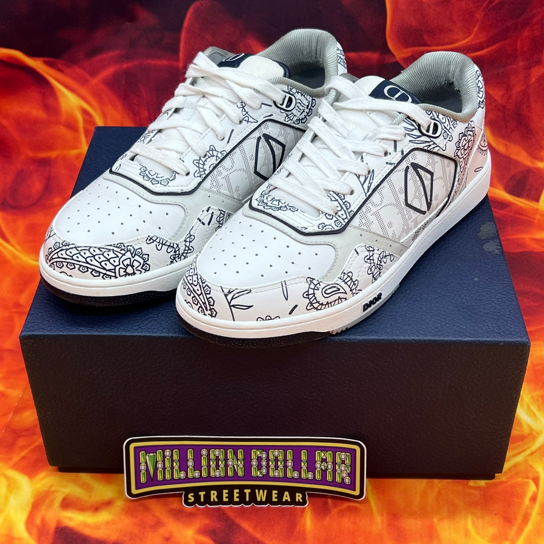 Dior b27 low ‘paisley’- 8M/41EU