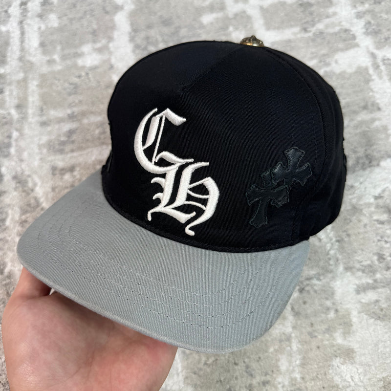 Chrome Hearts Cross Patch Baseball Hat — Black — photo 4