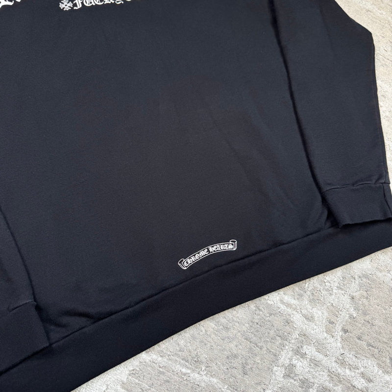 Chrome hearts t bar logo pullover hoodie - Million Dollar Streetwear