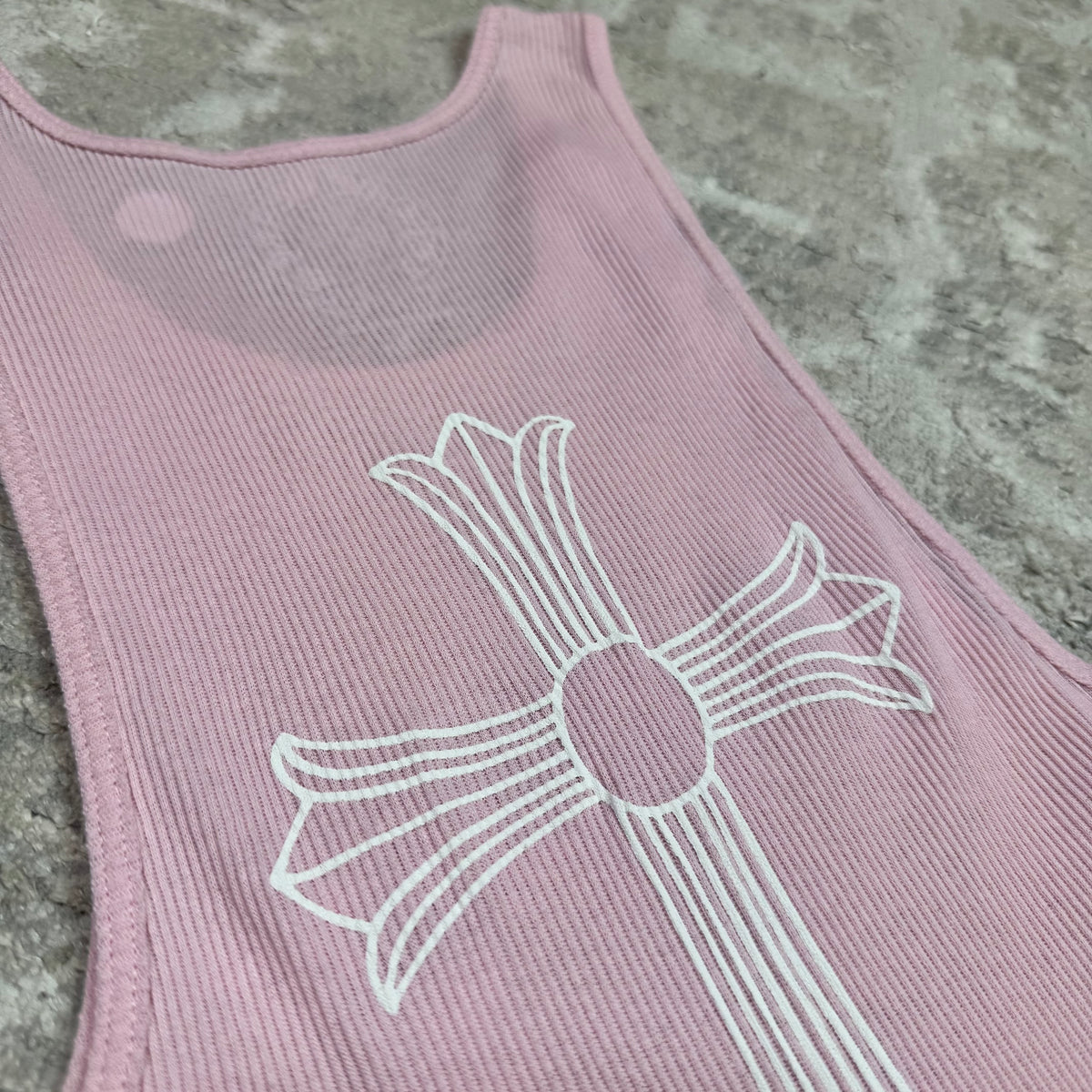 Chrome hearts cross tank top - Million Dollar Streetwear
