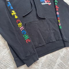 Chrome hearts cemetery multi-color cross pullover hoodie - Million Dollar Streetwear