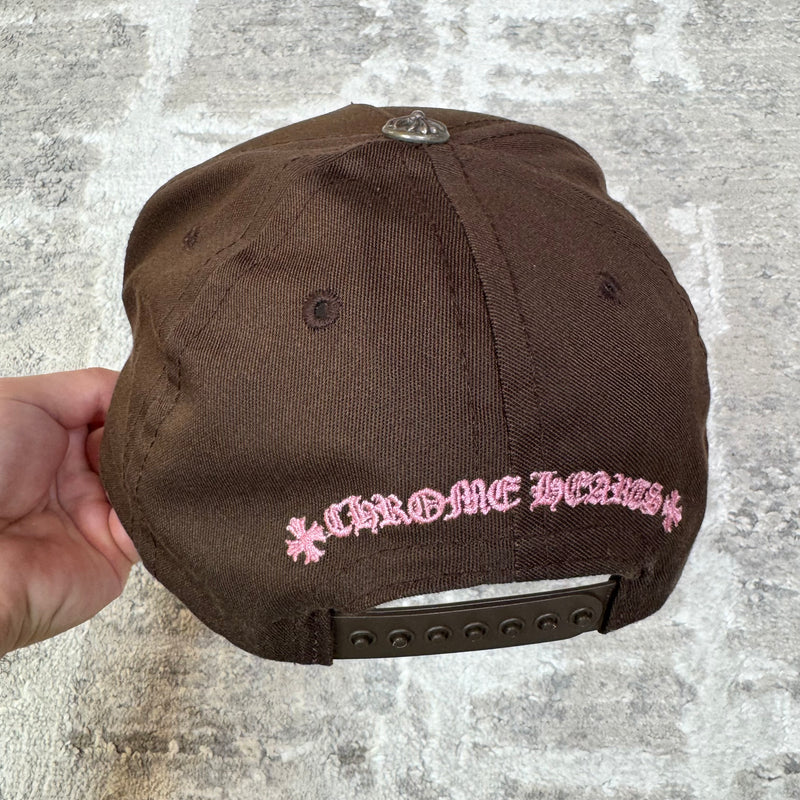 Chrome hearts baseball brown pink hat - Million Dollar Streetwear