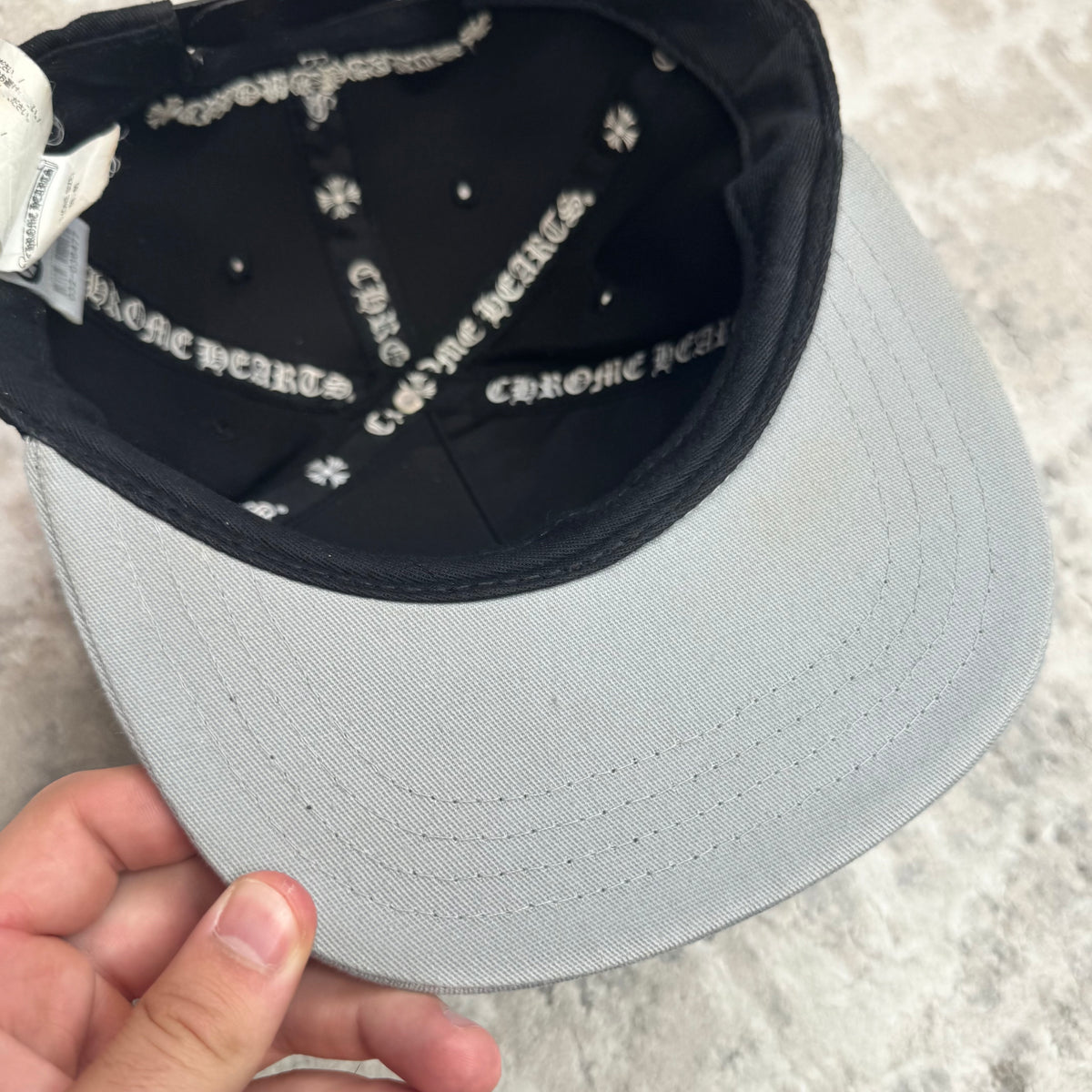 Chrome Hearts Baseball Hat — Black & Grey — photo 7