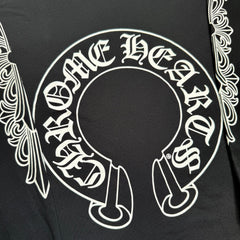 Chrome Hearts Floral Horseshoe Long Sleeve Shirt — Size XLFITS — photo 6