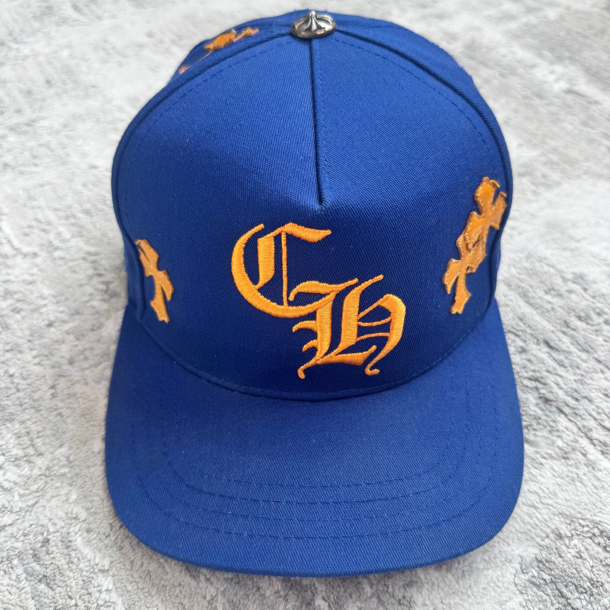 Chrome hearts cross patch baseball hat - Million Dollar Streetwear