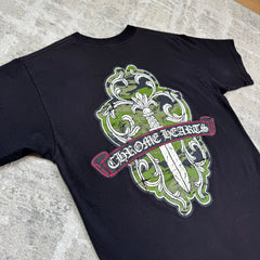 Chrome hearts vintage vine dagger short sleeve shirt - Million Dollar Streetwear