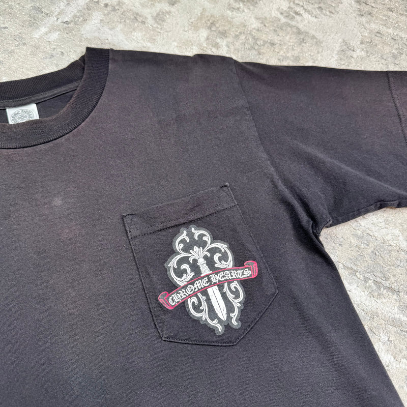 Chrome hearts vintage vine dagger short sleeve shirt - Million Dollar Streetwear