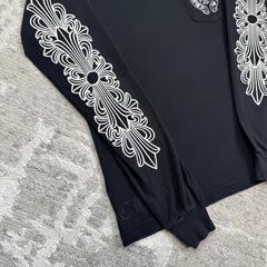 Chrome hearts Miami exclusive horseshoe floral long sleeve shirt - Million Dollar Streetwear