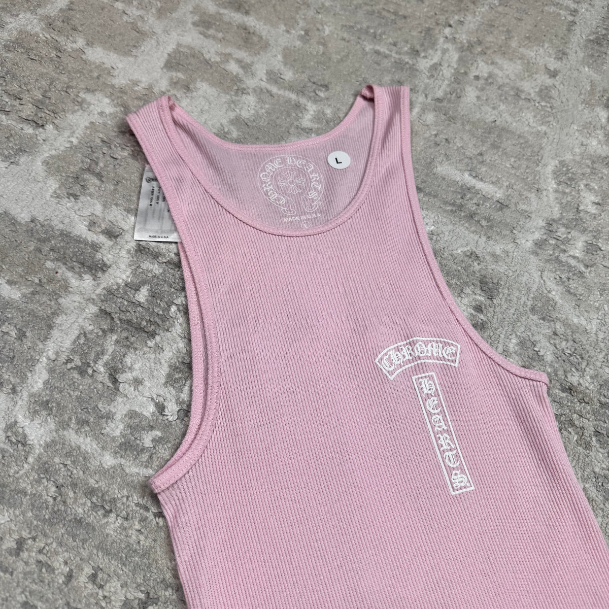 Chrome hearts cross tank top - Million Dollar Streetwear