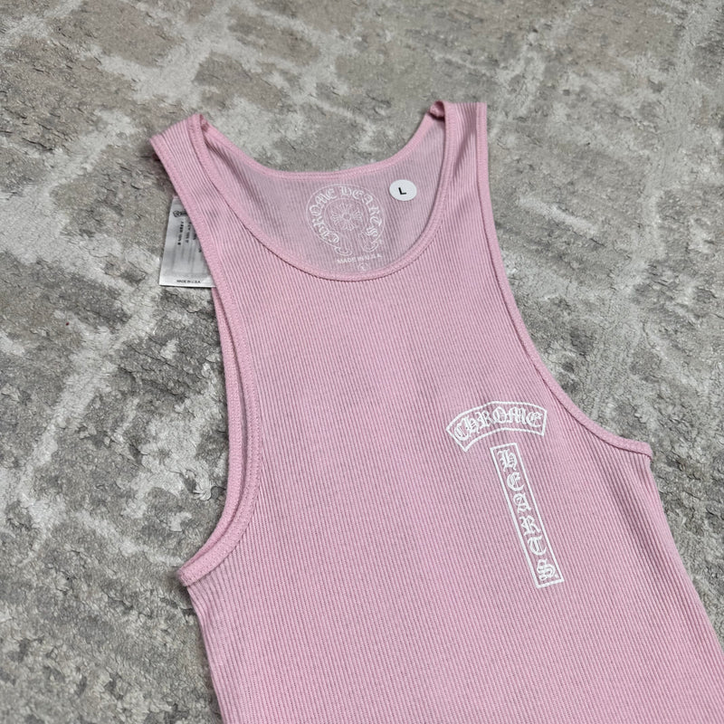 Chrome hearts cross tank top - Million Dollar Streetwear