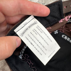 Chrome Hearts Cross Patch Baseball Hat — Black — photo 12
