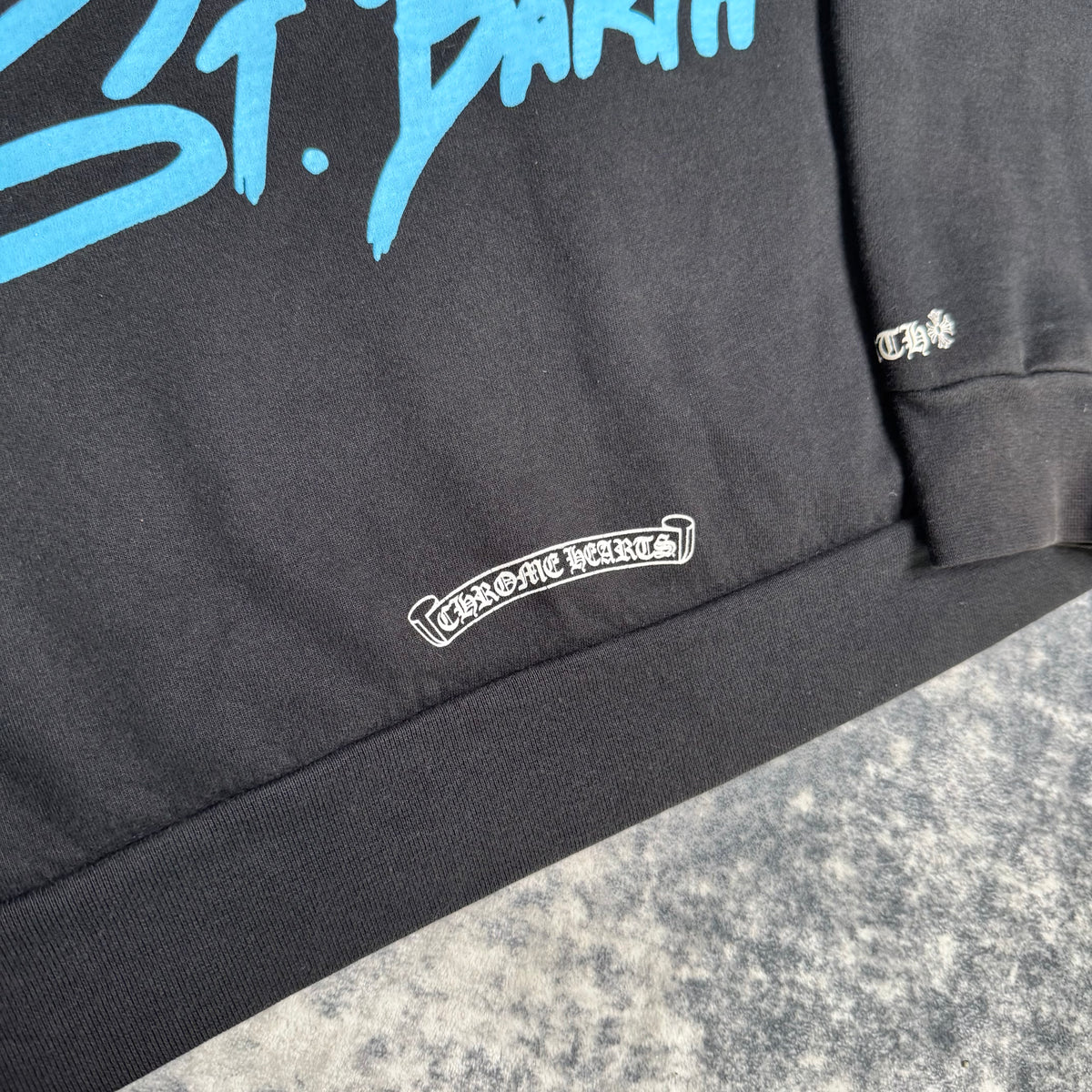 Chrome hearts st Barths horseshoe zip up hoodie - Million Dollar Streetwear