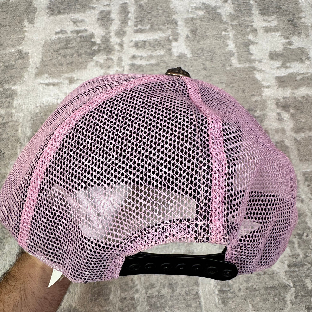 Chrome hearts pink ch Hollywood trucker hat - Million Dollar Streetwear