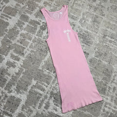 Chrome hearts cross tank top - Million Dollar Streetwear