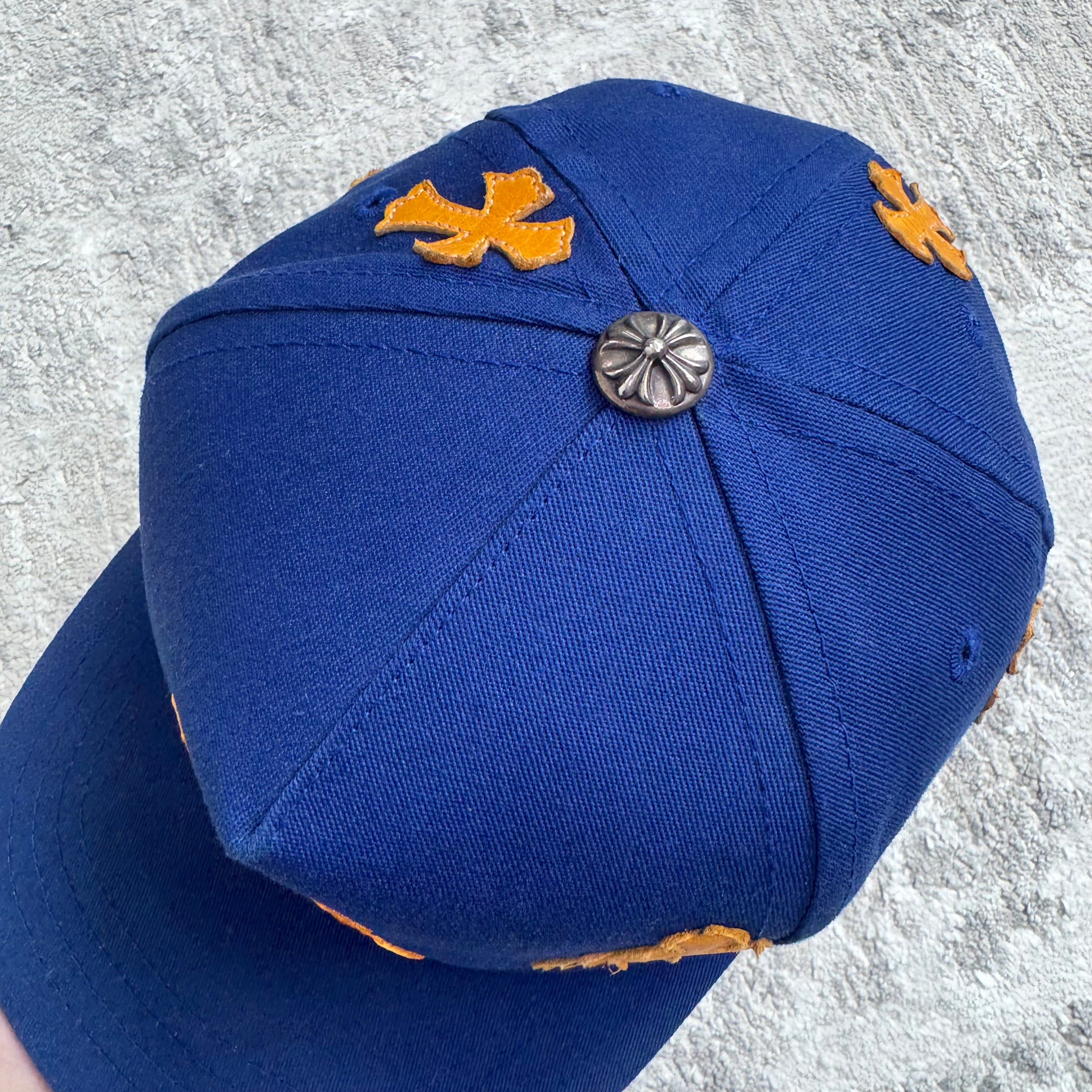 Chrome hearts cross patch baseball hat - Million Dollar Streetwear