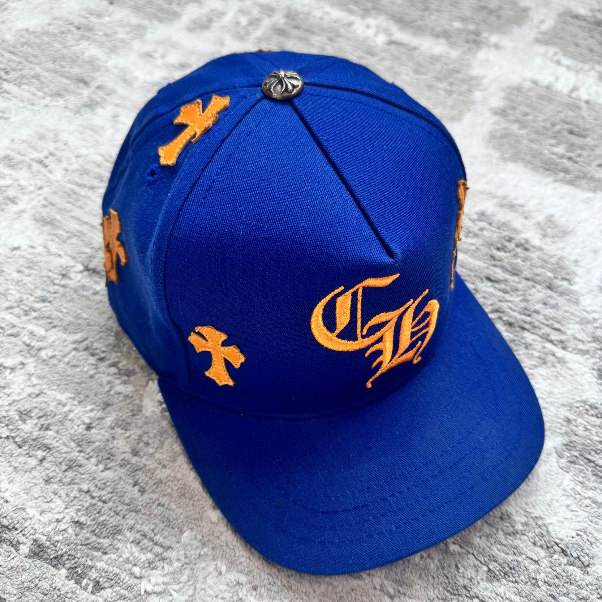 Chrome hearts cross patch baseball hat - Million Dollar Streetwear