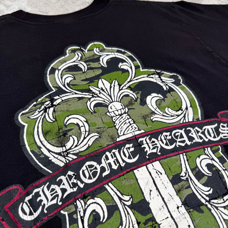 Chrome hearts vintage vine dagger short sleeve shirt - Million Dollar Streetwear
