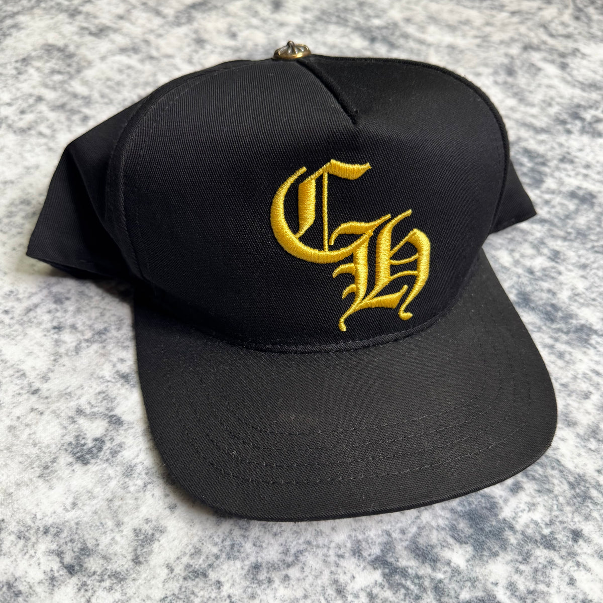 Chrome hearts baseball hat black yellow - Million Dollar Streetwear