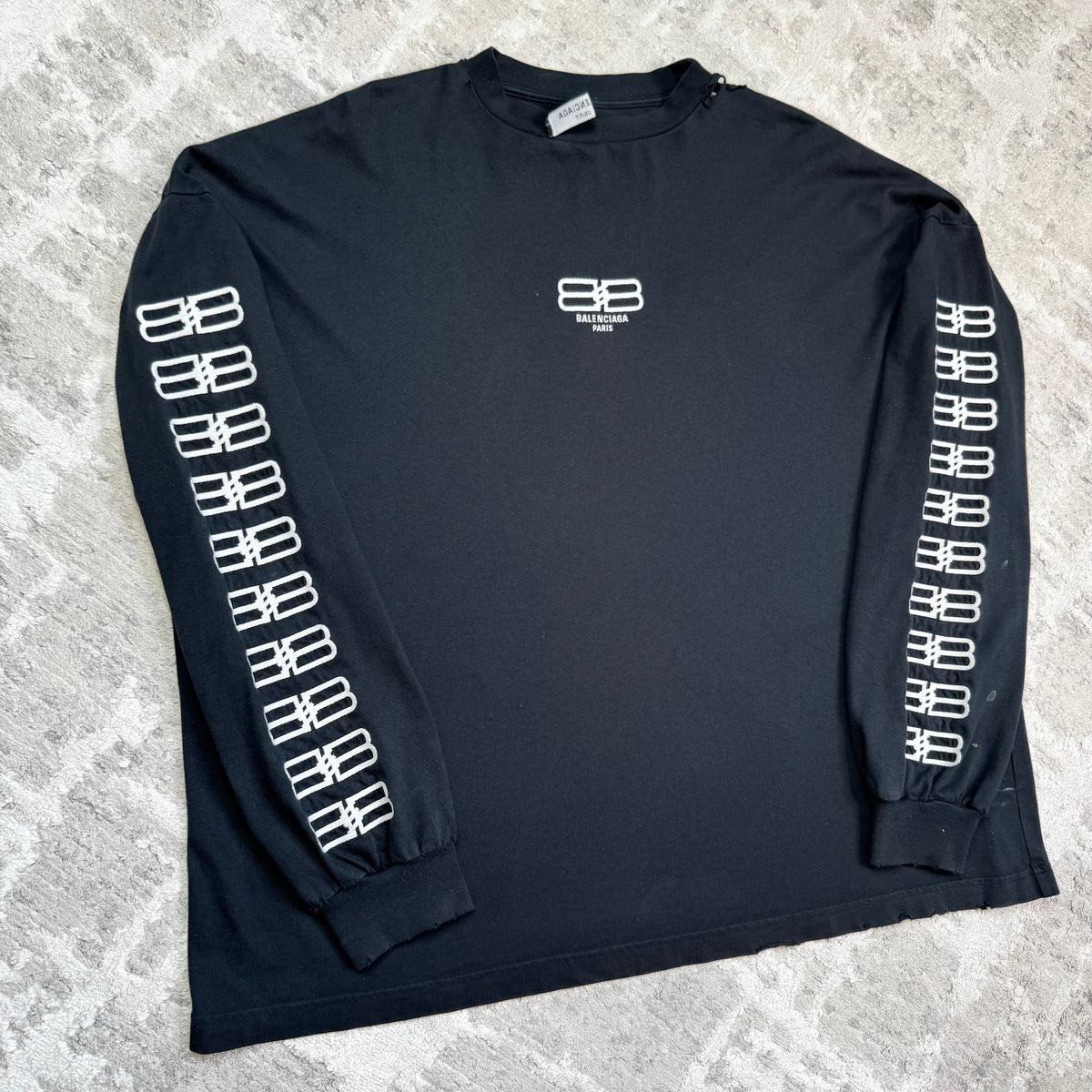 Balenciaga BB metal long sleeve shirt - Million Dollar Streetwear